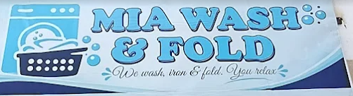 Mia wash N fold laundry
